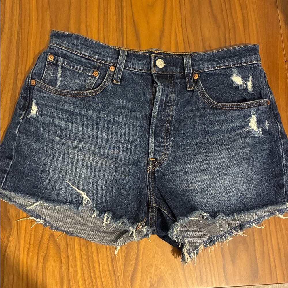 Levi’s 501 denim jean shorts